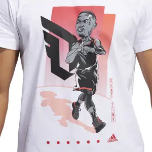 Camiseta adidas Dame GU image-5