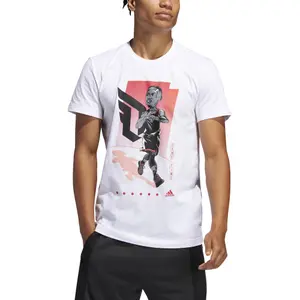 Camiseta adidas Dame GU image-0