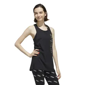 Camiseta de tirantes para mujer adidas Boxed Camouflage image-3