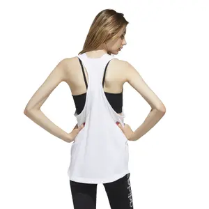 Camiseta de tirantes para mujer adidas Vertical Logo image-4