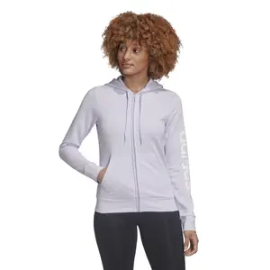 Sudadera con cremallera para mujer adidas Essentials Linear image-2