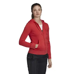 Sudadera con cremallera para mujer adidas Essentials Linear image-3