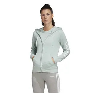 Sudadera con cremallera para mujer adidas Essentials Linear image-1