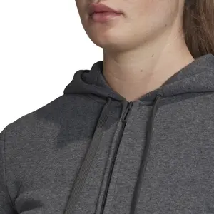 Sudadera de mujer adidas Essentials Linear Fleece image-3