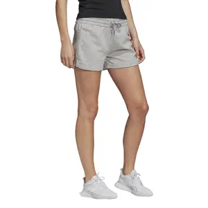 Shorts för kvinnor adidas Essentials Linear Logo image-6