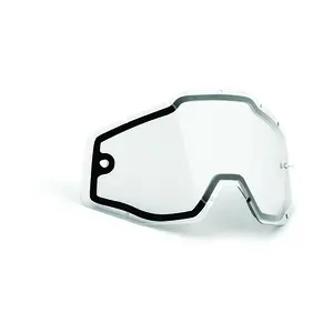 Cross-maske til motorcykel med klar dobbeltlinse FMF Vision Powerbomb/Powercore