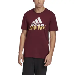 Camiseta adidas Doodle Basic Badge of Sport image-1