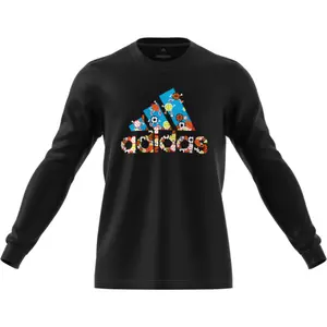 Camiseta de manga larga adidas 8-Bit Badge of Sport image-0