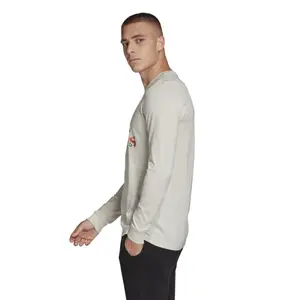 Camiseta de manga larga adidas 8-Bit Badge of Sport image-4