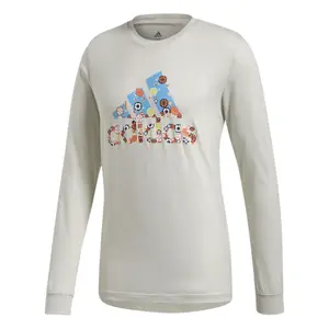 Camiseta de manga larga adidas 8-Bit Badge of Sport image-0