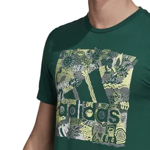 Camiseta adidas Doodle Badge of Sport image-5