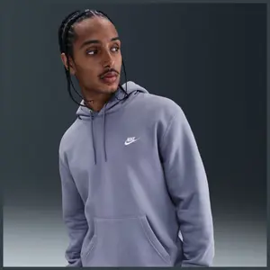 Sweatshirt med hætte Nike Club image-3