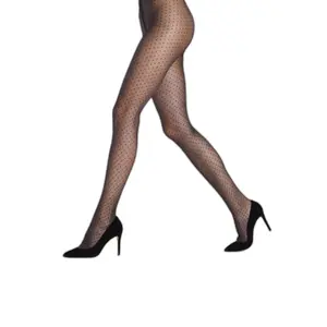 10192-dplum-collant-femme-fogal-pois-dark-plum