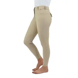 Dames wedstrijdbroek met middengrip For Horses Ennie Crystal