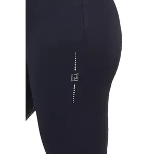 Dames wedstrijdbroek met middengrip For Horses Ennie Crystal
