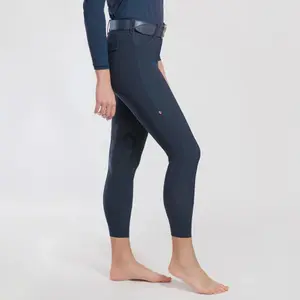 Dames wedstrijdbroek met middengrip For Horses Ennie image-1