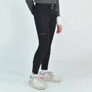Wedstrijdbroek voor meisjes For Horses Poppy image-2
