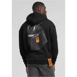 Ultra Thick Cotton Hooded Sweatshirt Forgotten Faces Samurai image-2