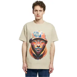 Oversized T-shirt Forgotten Faces Camouflage Front Heavy