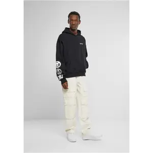 Oversized hooded sweatshirt Forgotten Faces Fading Logo Statue Heavy image-4