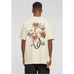 Oversized T-shirt Forgotten Faces Butterfly Flowers image-2