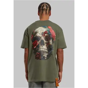 Oversized T-shirt Forgotten Faces Overgrown Skull image-4