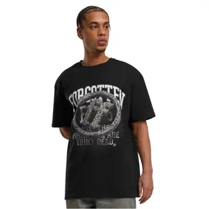 Oversized T-shirt Forgotten Faces Engraved