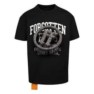 Oversized T-shirt Forgotten Faces Engraved image-3