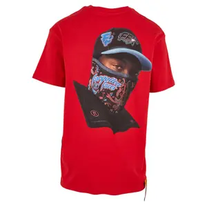 Oversized T-shirt Forgotten Faces Hooded Guy image-3
