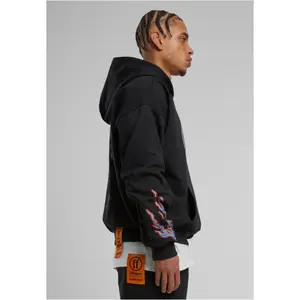 Oversized hooded sweatshirt Forgotten Faces Hooded Guy image-3