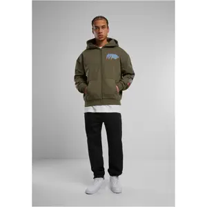 Oversized hooded sweatshirt Forgotten Faces Courage Defines image-4