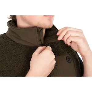 Polaire sans manches Fox Olive Sherpa image-3