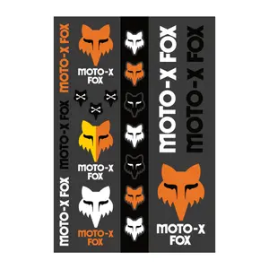 Motorradaufkleber Fox Racing Heritage