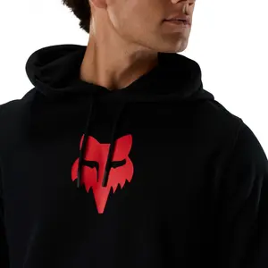 Fleece-sweatshirt med hætte Fox Racing Head image-4