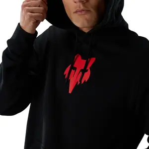 Fleece-sweatshirt med hætte Fox Racing Head image-5