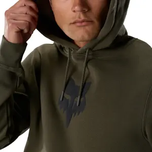Fleece-sweatshirt med hætte Fox Racing Head image-5