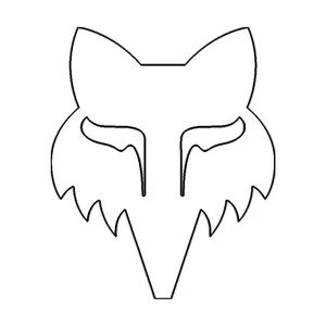 Autocollants Fox Racing Head 4" Die Cut Vinyl image-0