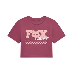 T-shirt femme Fox Racing Checker Baby image-0