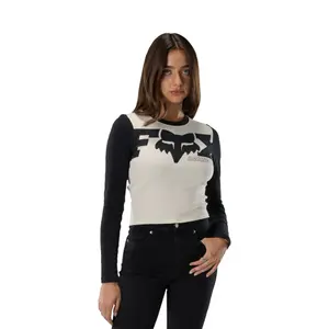 Women's long sleeve T-shirt Fox Racing Coldpress Rib image-2