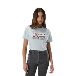 Women's crop T-shirt Fox Racing Coldpress Baby image-2