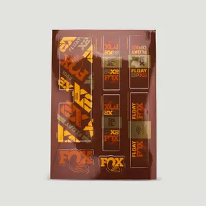 Αυτοκόλλητα Root Beer Float, Φύλλο Αυτοκόλλητων Shock Fox FOX Decal 2021 AM, 36, Factory image-0