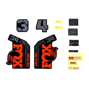 Σετ μεταφοράς αυτοκόλλητων Fox 2021, 34, F-S, Logo, Fork image-0