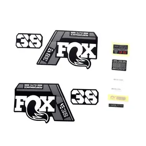 Kit di decalcomanie Fox 2021, 38, P-SE, E-Bike+, Logo, Fork image-0