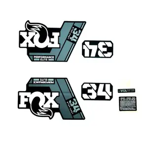 Kit de calcomanías Fox 2022, 34 SC, P-SE, Logo, Fork image-0
