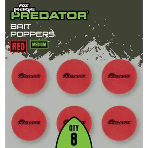 Flutuar Fox Rage Predator Bait Poppers Medium