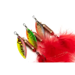 Lok Fox Rage SPINNER UV HOT OLIV 11g image-4