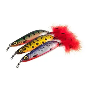 Soft lure for predators Fox Rage Fox Rage Spoon 8cm 18g UV Perch image-0