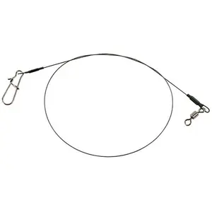 Carnivorous leader Fox Rage Rage Strike Point 7 Strand Titanium Leader 50cm 34kg / 75lb (x2)