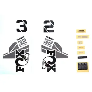Σετ μεταφοράς αυτοκόλλητων Fox 2021, 32 SC, F-S, Logo, Fork image-0