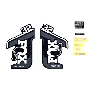 Σετ μεταφοράς αυτοκόλλητων Fox 2021, 32, Rhythm, Logo, Rhythm Fork image-0